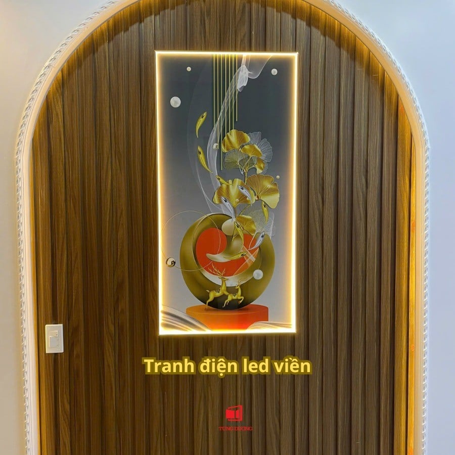 Tranh Treo Tường Đèn LED: Đỉnh Cao Nghệ Thuật Chiếu Sáng Và Trang Trí Nội Thất