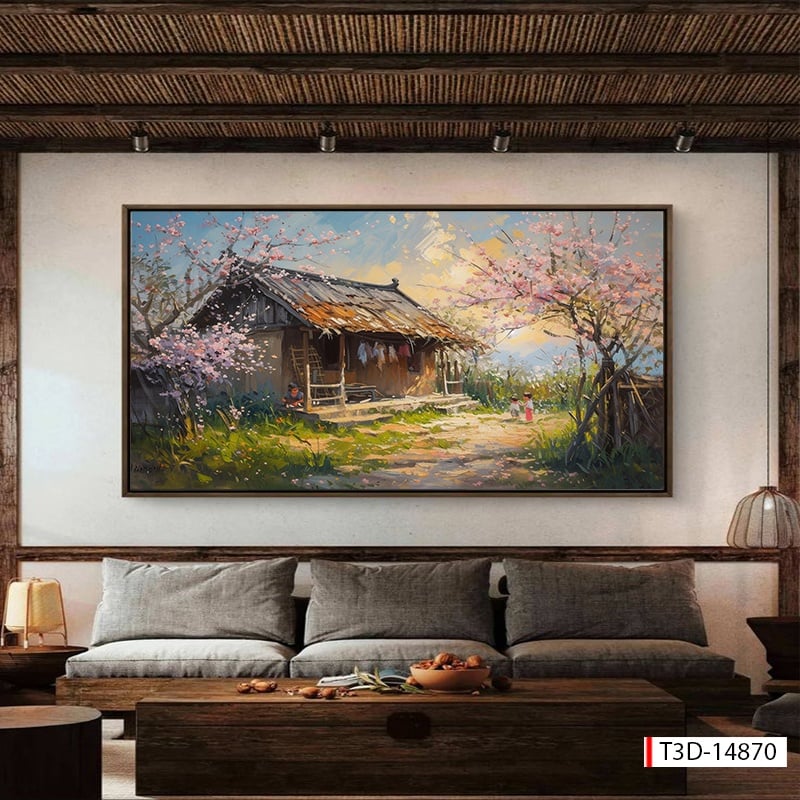 Tranh Treo Tường Phong Cảnh Đẹp – Giải Pháp Nâng Tầm Không Gian Sống Hiện Đại