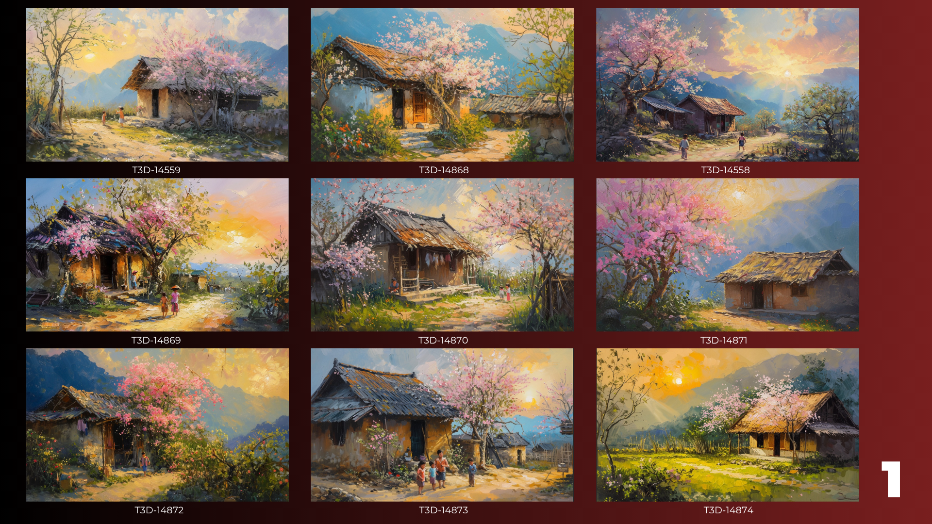 Top Mẫu Tranh Treo Tường Đồng Quê Đẹp, Giá Tốt, Sang Trọng 2026