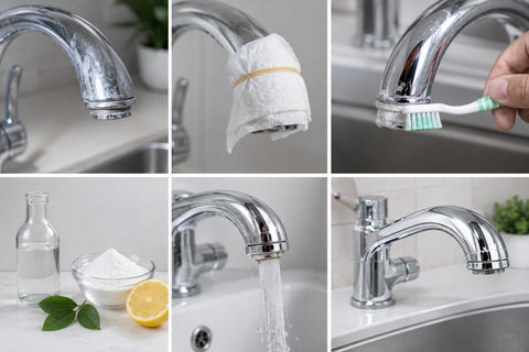 Cách tẩy cặn canxi trên vòi nước đơn giản, sạch bóng như mới và ngăn cặn bám trở lại