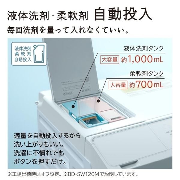 Máy giặt Hitachi BD-SV120ML-W giặt 12kg sấy 6kg