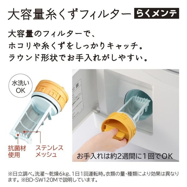 Máy giặt Hitachi BD-SV120ML-W giặt 12kg sấy 6kg