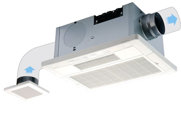 Quạt sưởi thông gió nhà vệ sinh