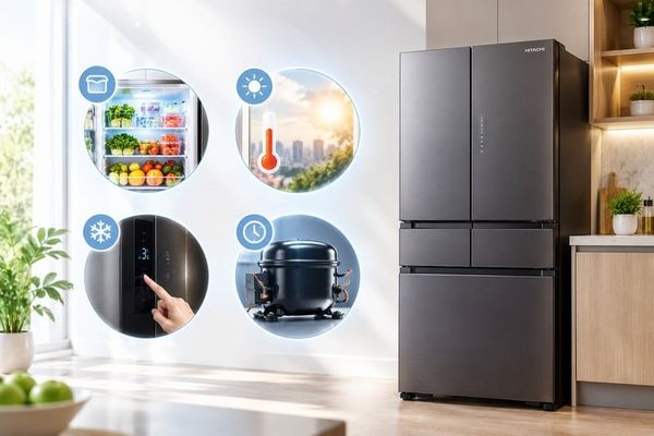 Xử lý tủ lạnh chạy liên tục không ngắt