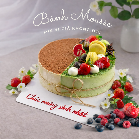 🍰 Bánh mousse ITT – Mềm mịn, ngọt nhẹ, dễ ăn mỗi ngày