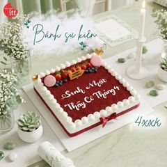 BÁNH SỰ KIỆN ITT: TRANG TRỌNG – ĐẲNG CẤP – TẬN TÂM