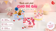 🎀 Tìm Được Tiệm Bánh Sinh Nhật Vừa Xinh Vừa Ít Ngọt Cho Bé Gái