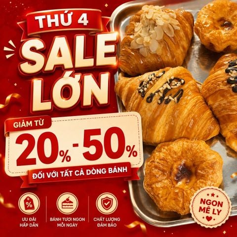 HOT HƠN CẢ THỜI TIẾT – THỨ 4 SALE ĐẾN 50% 🔥