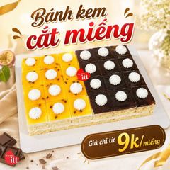 Bánh Sự Kiện Cắt Sẵn Từ 9K/Miếng – Giải Pháp Cho Tea Break, Sinh Nhật Công Ty Và Liên Hoan Lớp
