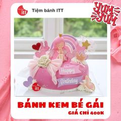 Bánh Kem Công Chúa Cho Bé Gái – Món Quà Ý Nghĩa Trong Ngày Sinh Nhật