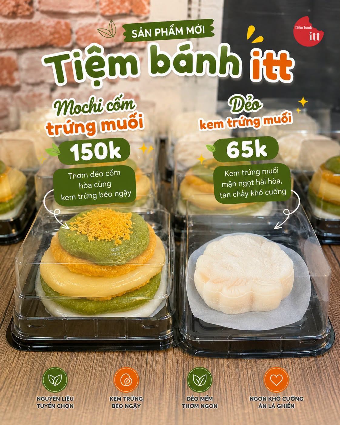 🔥 HOT TREND CỐM TRỨNG MUỐI ĐÃ CÓ MẶT TẠI ITT!