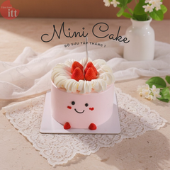 🎂 Bánh sinh nhật mini 2–3 người ăn – Gọn gàng, dễ ăn tại ITT