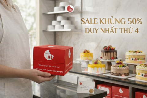 Bánh Âu giảm 50% – tiện ghé là có bánh mang về