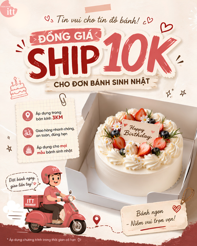 Đặt Bánh Sinh Nhật Online, Ship Chỉ 10K Tại Vinhomes