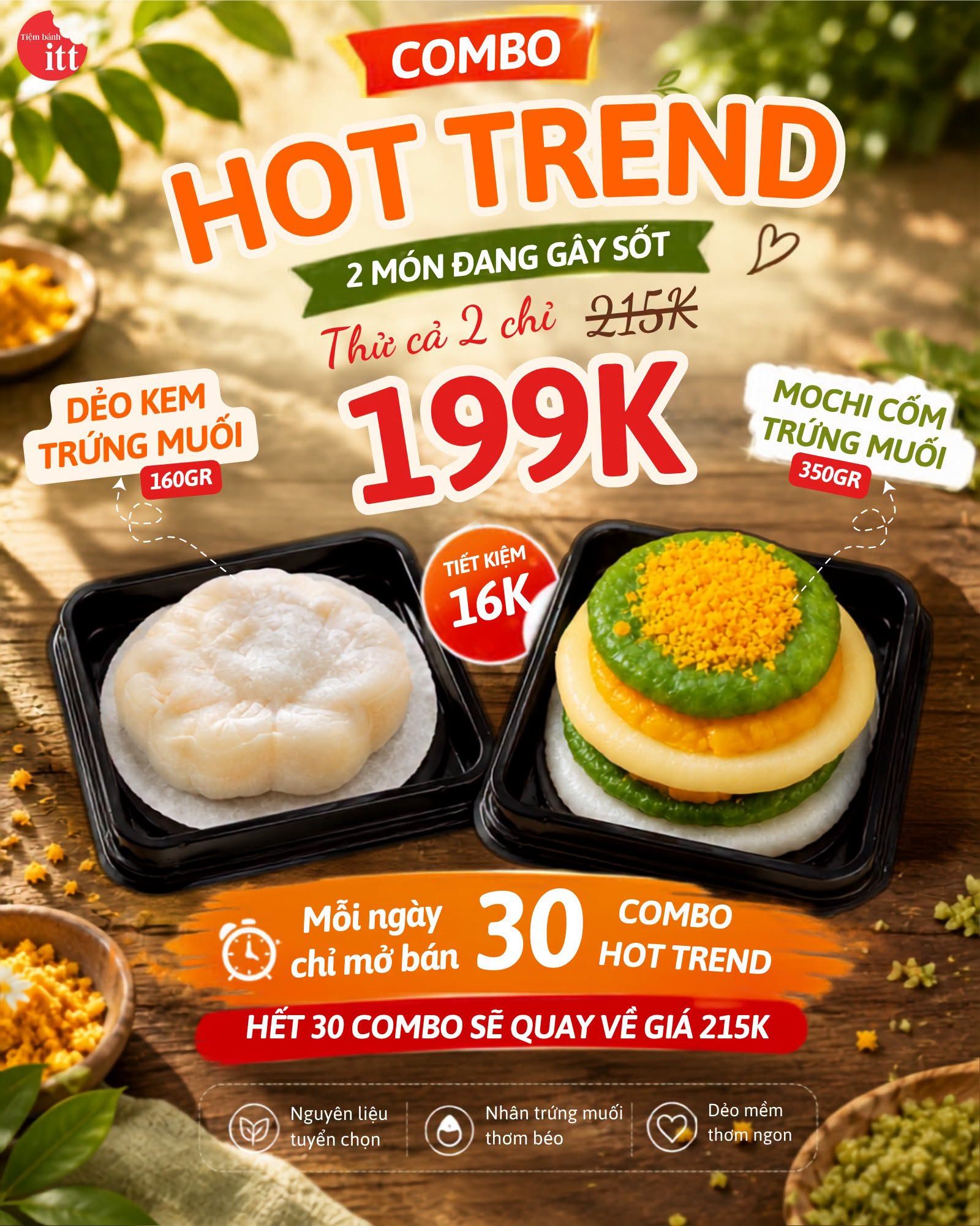 🔥 COMBO HOT TREND GIẢM 16K - GIỚI HẠN 30 SUẤT MỖI NGÀY!