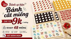 Bánh Cắt Miếng ITT: Tiệc Sang, Vị Ngon – Chỉ 9K/Miếng