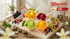 Mousse Trái Cây Ít Ngọt – Mát Lạnh Thanh Mát Cho Ngày Oi Ả