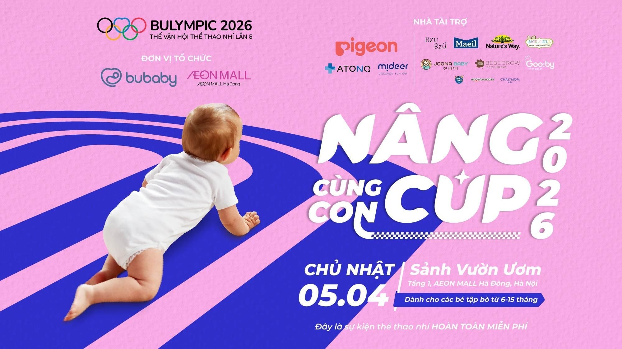 BULYMPIC 2026 - THẾ VẬN HỘI THỂ THAO NHÍ LẦN THỨ V