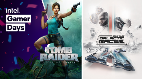 Intel ra mắt gói sản phẩm Gamer Days 2026 với chủ đề Star Wars và Tomb Raider.