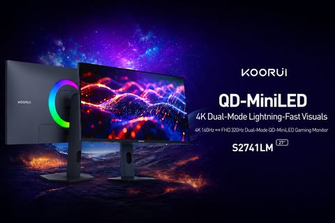 KOORUI S2741LM: Một màn hình, hai phong cách chơi