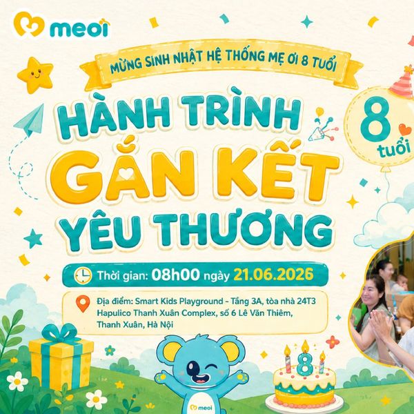 HÀNH TRÌNH GẮN KẾT YÊU THƯƠNG Đại Tiệc Sinh Nhật 8 Tuổi MẸ ƠI