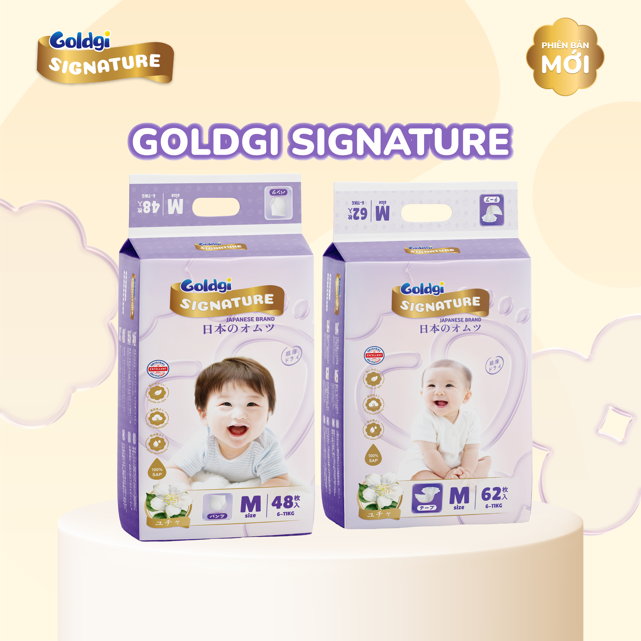 GOLDGI SIGNATURE – CHUẨN MỰC DỊU ÊM DÀNH RIÊNG CHO LÀN DA NHẠY CẢM