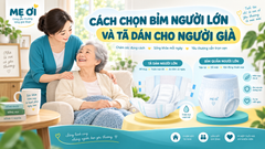 Cẩm Nang Chọn Bỉm Người Lớn & Tã Dán Cho Người Già, Bệnh Nhân Nằm Một Chỗ