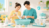 Cách Vệ Sinh Bình Sữa Cho Bé An Toàn, Đúng Cách