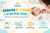 Chăm bé 0–1 tháng: Ăn, ngủ, vệ sinh và những điều ba mẹ cần theo dõi