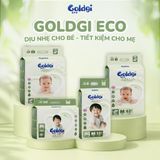 Bỉm Goldgi Eco: Bỉm Hàng Ngày Tiết Kiệm, An Toàn Và Êm Ái Cho Bé
