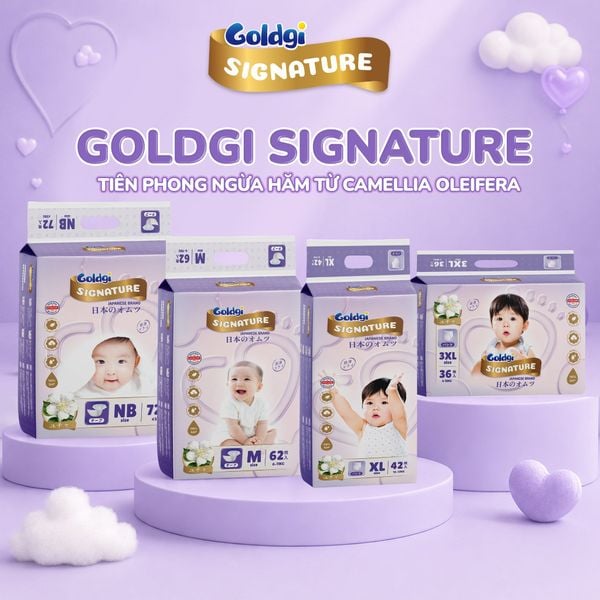 Goldgi Signature – Tiêu Chuẩn Vàng Bảo Vệ Làn Da Nhạy Cảm Của Bé