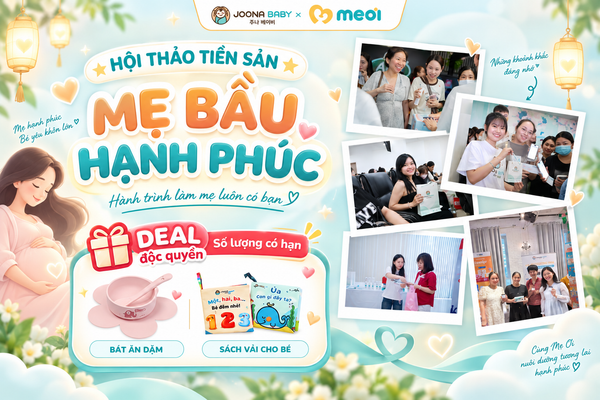 Joona Baby Đồng Hành Cùng Hệ Thống Mẹ Ơi Trong Hội Thảo Tiền Sản 27/09/2026