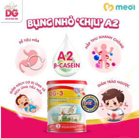 Đạm A2 Từ Sữa Dê DG – Giúp Bé Yêu Ăn Ngon, Ngủ Yên, Tiêu Hóa Khỏe Mạnh