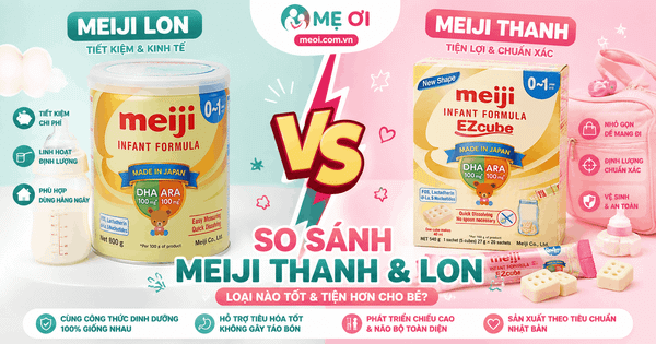 So Sánh Sữa Meiji Dạng Thanh Và Dạng Bột: Loại Nào Tiện Lợi Hơn?