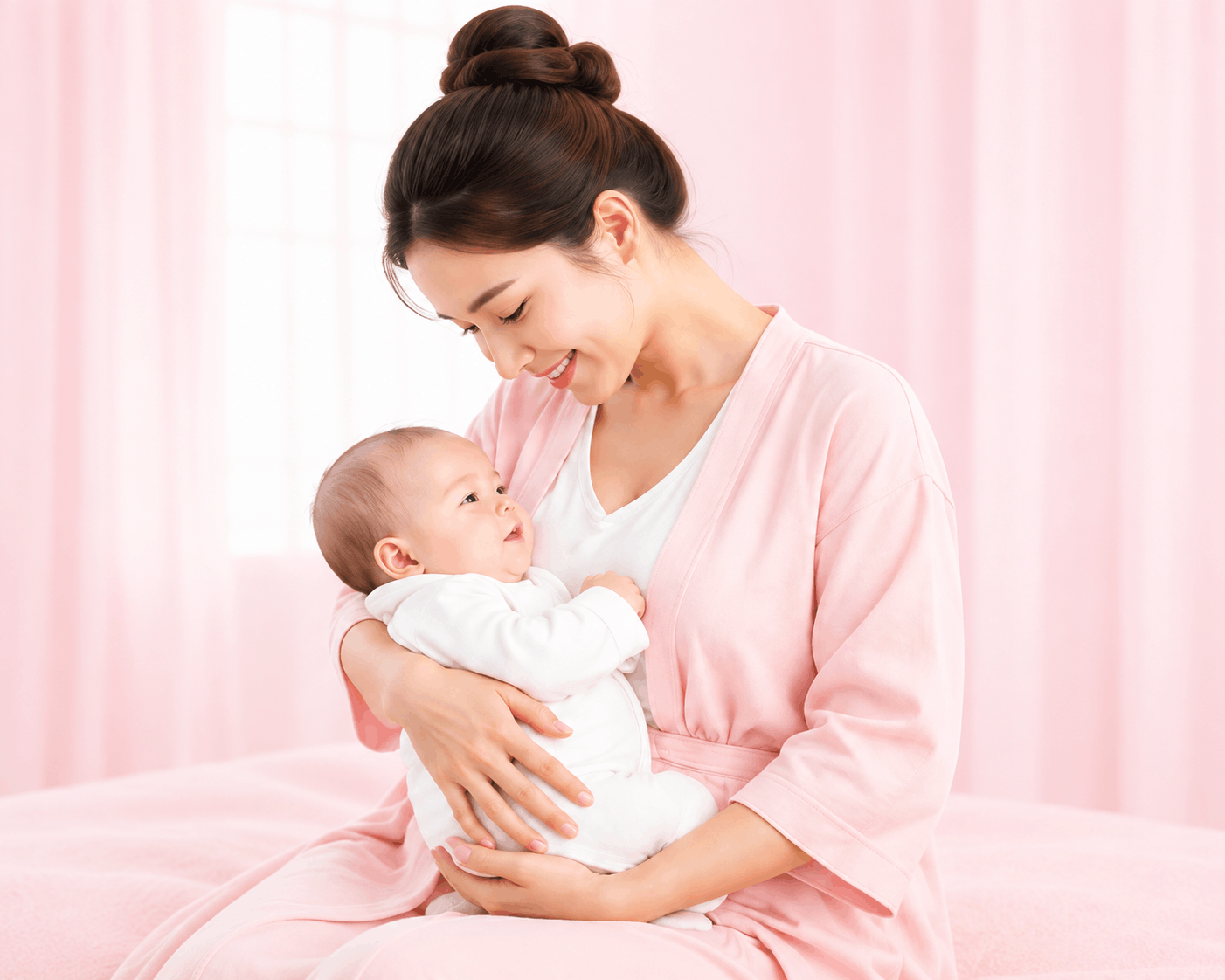 Mẹ và bé sau sinh