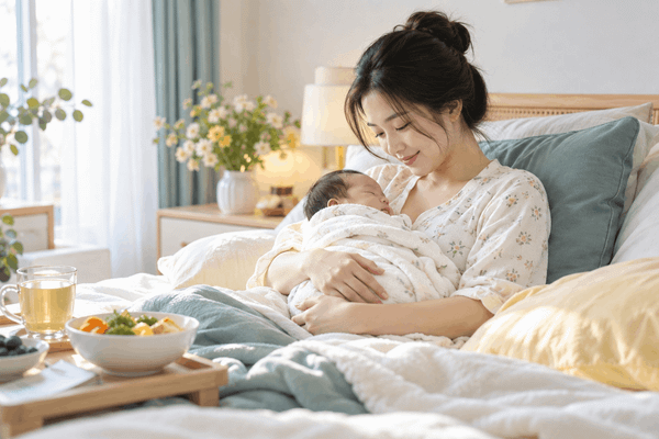 Chăm sóc mẹ sau sinh 1 tháng đầu