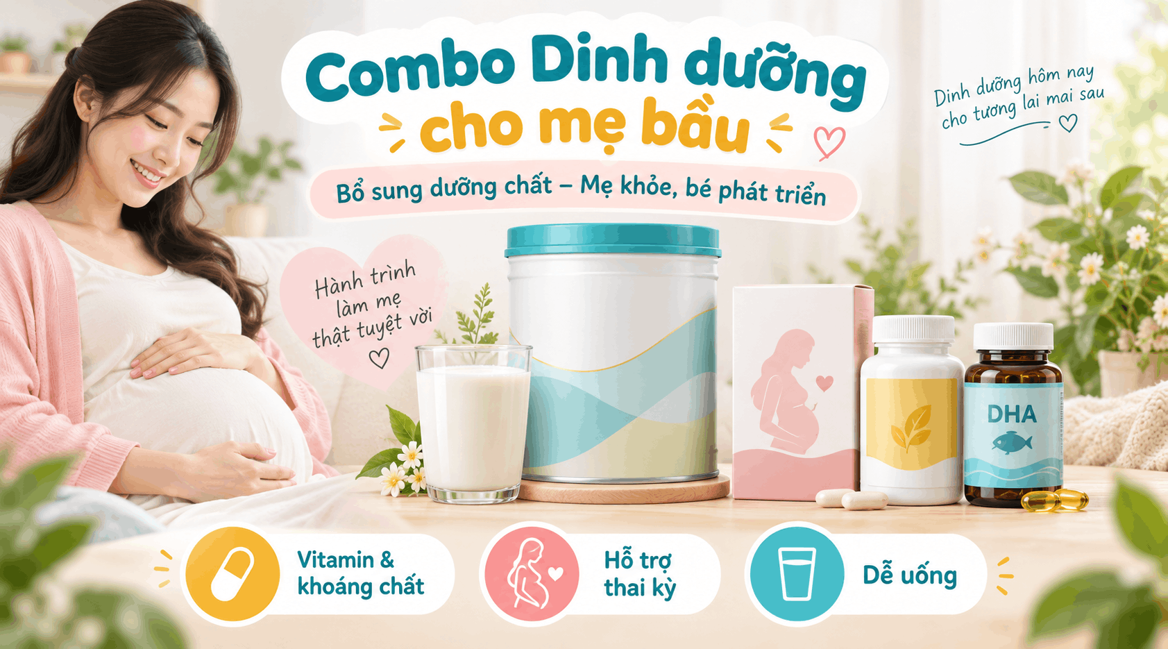 Combo Dinh dưỡng cho mẹ bầu