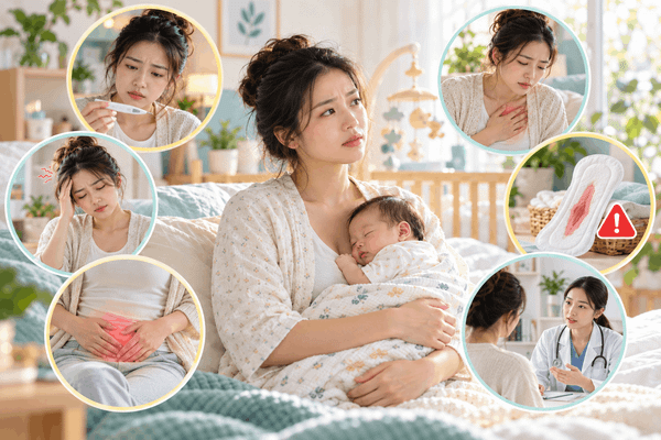 Những dấu hiệu mẹ sau sinh cần đi khám ngay