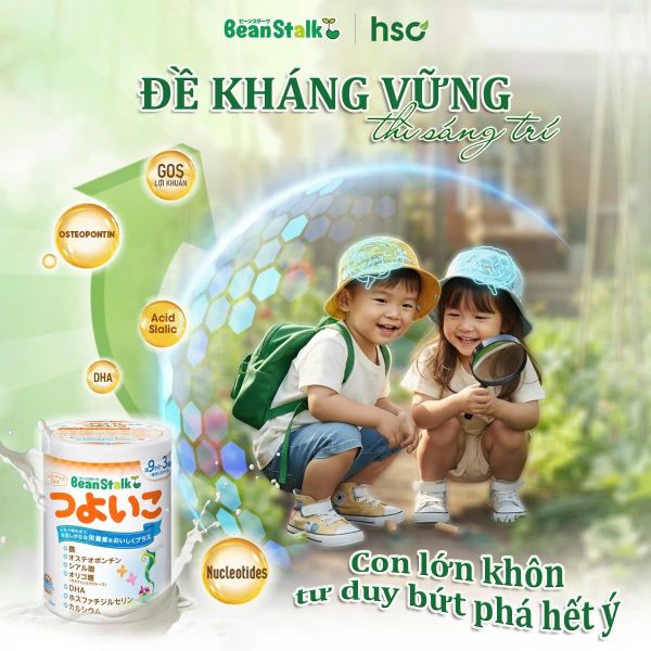 Bean Stalk – Dinh dưỡng chuẩn Nhật