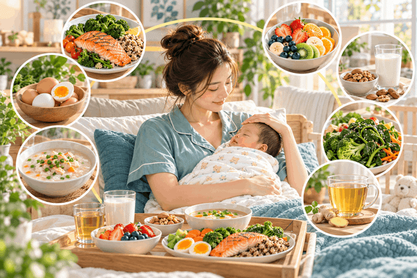 Dinh dưỡng cho mẹ sau sinh giúp phục hồi và nuôi con