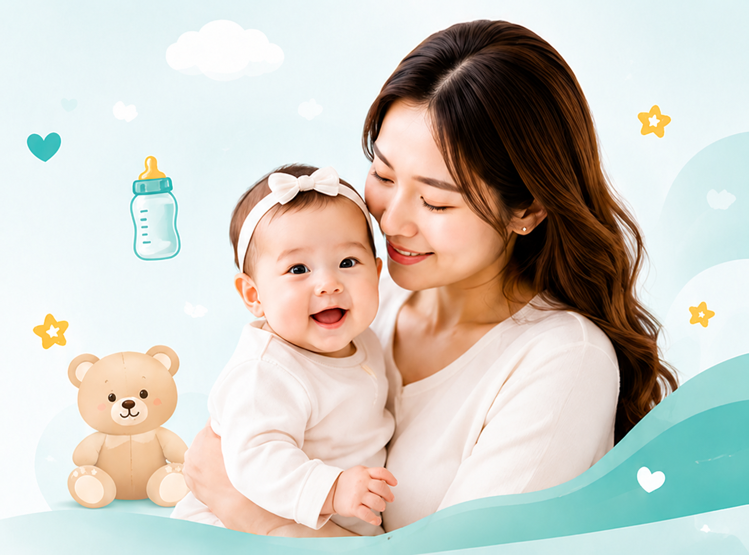 Mẹ Ơi - mẹ và bé