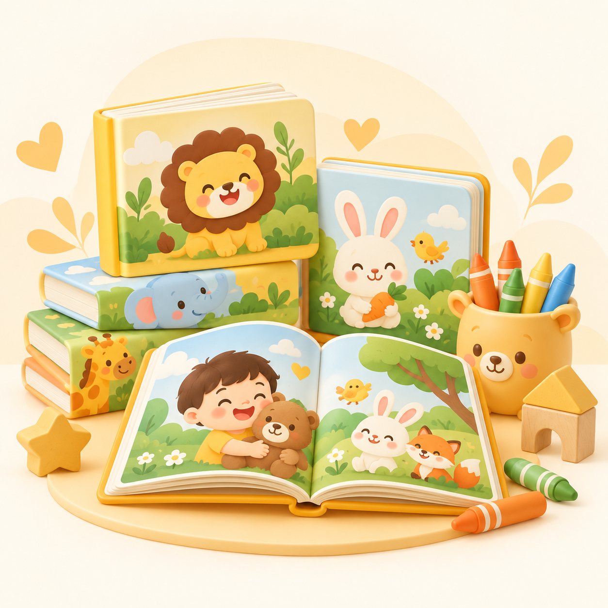 Sách và truyện thiếu nhi cho bé 2-5 tuổi