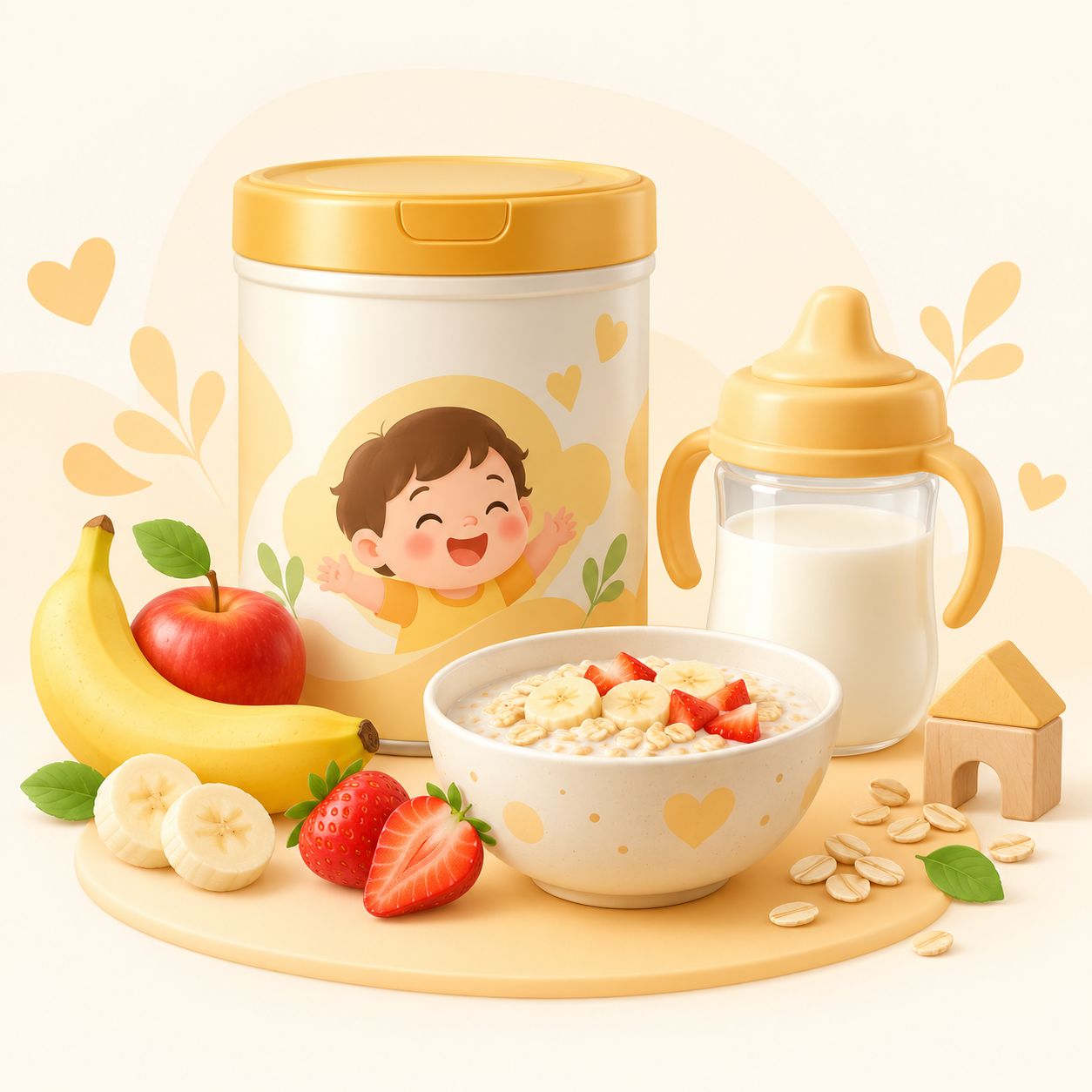 Sữa và dinh dưỡng cho bé 2-5 tuổi