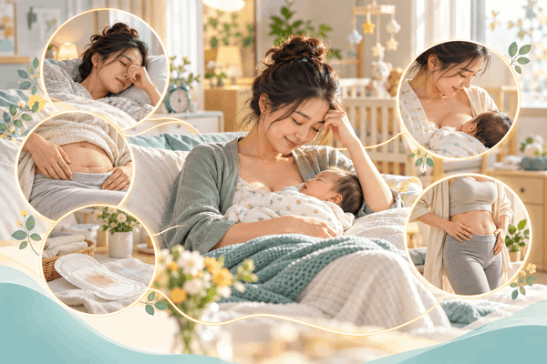 Những thay đổi thường gặp ở cơ thể mẹ sau sinh