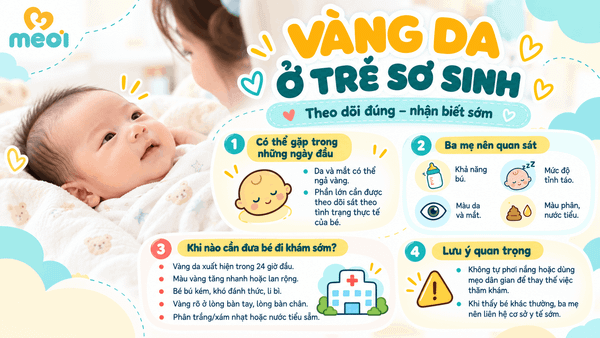 Vàng da ở trẻ sơ sinh