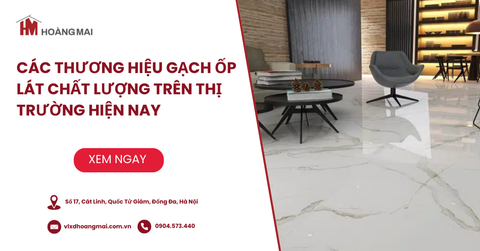 Các thương hiệu gạch ốp lát​ chất lượng trên thị trường hiện nay