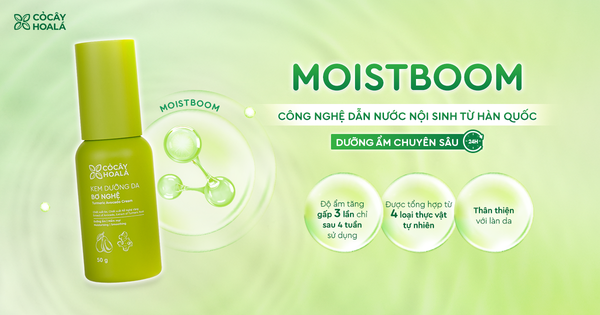 Công nghệ Moistboom là gì? Giải pháp dưỡng ẩm nội sinh từ Hàn Quốc cho làn da thiếu ẩm