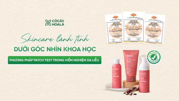 Skincare lành tính dưới góc nhìn khoa học: Phương pháp Patch Test trong kiểm nghiệm da liễu