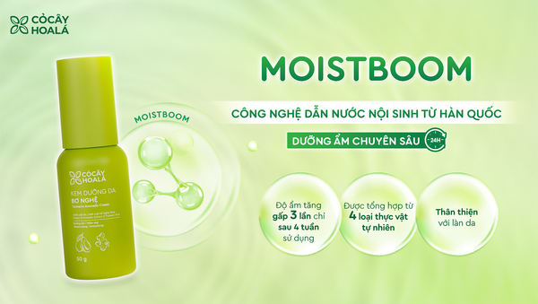 Công nghệ Moistboom là gì? Giải pháp dưỡng ẩm nội sinh từ Hàn Quốc cho làn da thiếu ẩm