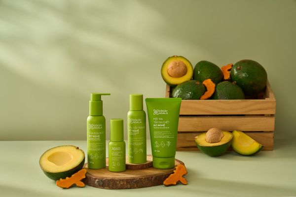 Ra mắt bộ sản phẩm chăm sóc da Bơ Nghệ: 4 bước dưỡng ẩm phục hồi